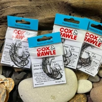 Cox & Rawle Extra Wide Gape Offset Worm Hooks